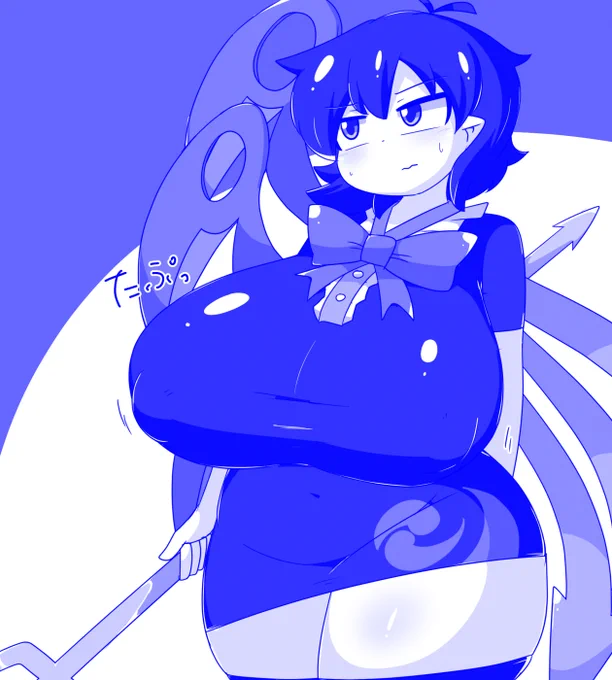 おっぱいアンケート1位はぬえちゃんだったのでぬえちゃんにみちみち乳袋