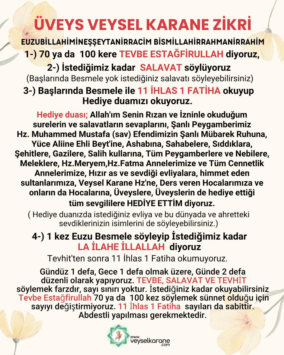 Allah Kuranda, Sizin hayır bildiğinizde şer, şer bildiğinizde hayır vardır; siz bilmezsiniz lakin Allah bilir buyuruyor

Derdin içine dermanı gizleyen bir Allah var😍
Bizleri bir arayışa sokup da dermanı Üveys <a href="/veyselkarane/">veyselkarane</a> zikri ile veren Allaha hamdolsun🥰

#FBvGB Beşiktaş GAİN