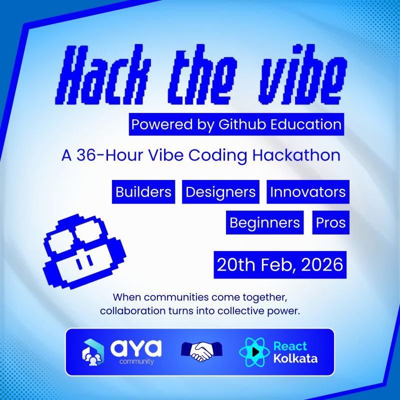 React Kolkata (Official) tweet media