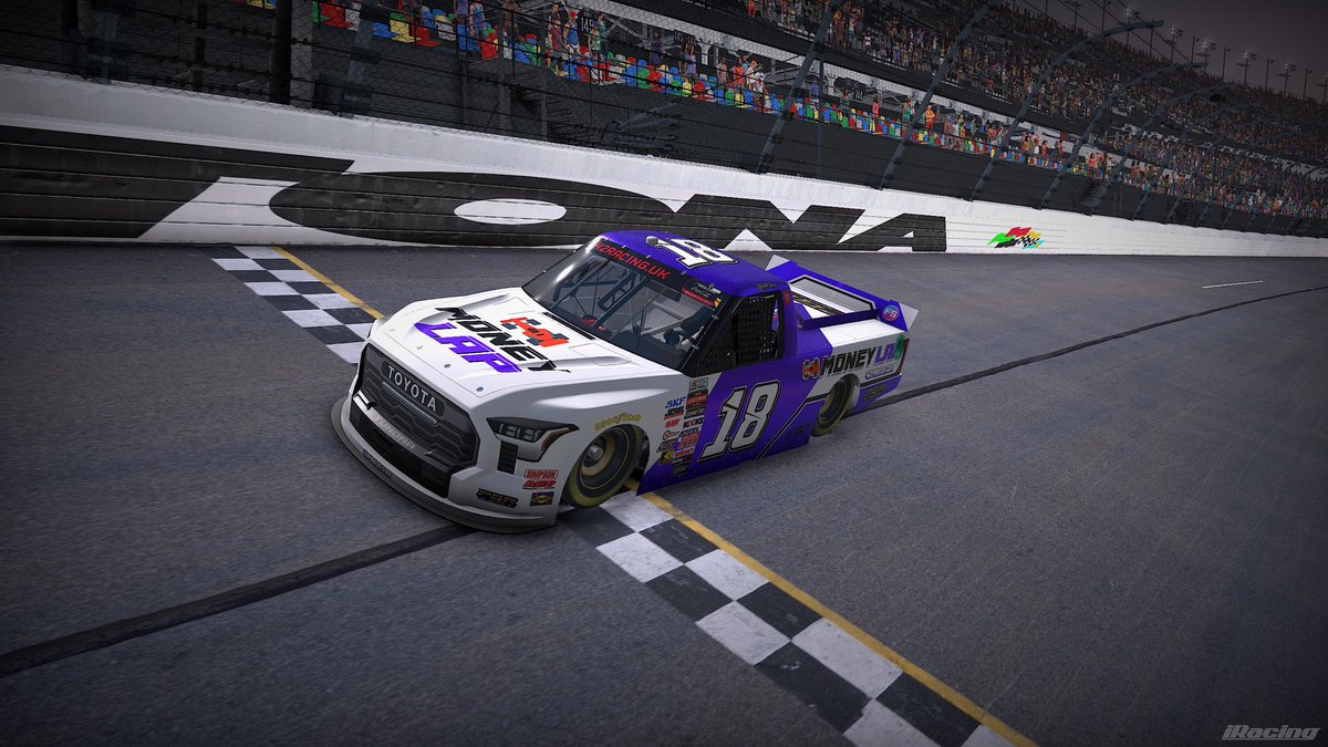 RACE DAY for my debut in the eNASCAR Coca-Cola iRacing Qualifying Series! Been waiting almost 2 years for this moment, excited to finally get under way. 
Shoutout to <a href="/themoneylap/">The Money Lap</a> <a href="/eRacr_gg/">eRacr.gg</a> for the opportunity to represent them this season and <a href="/alexnessie/">alexnessie</a> for the 🔥🔥 paint!