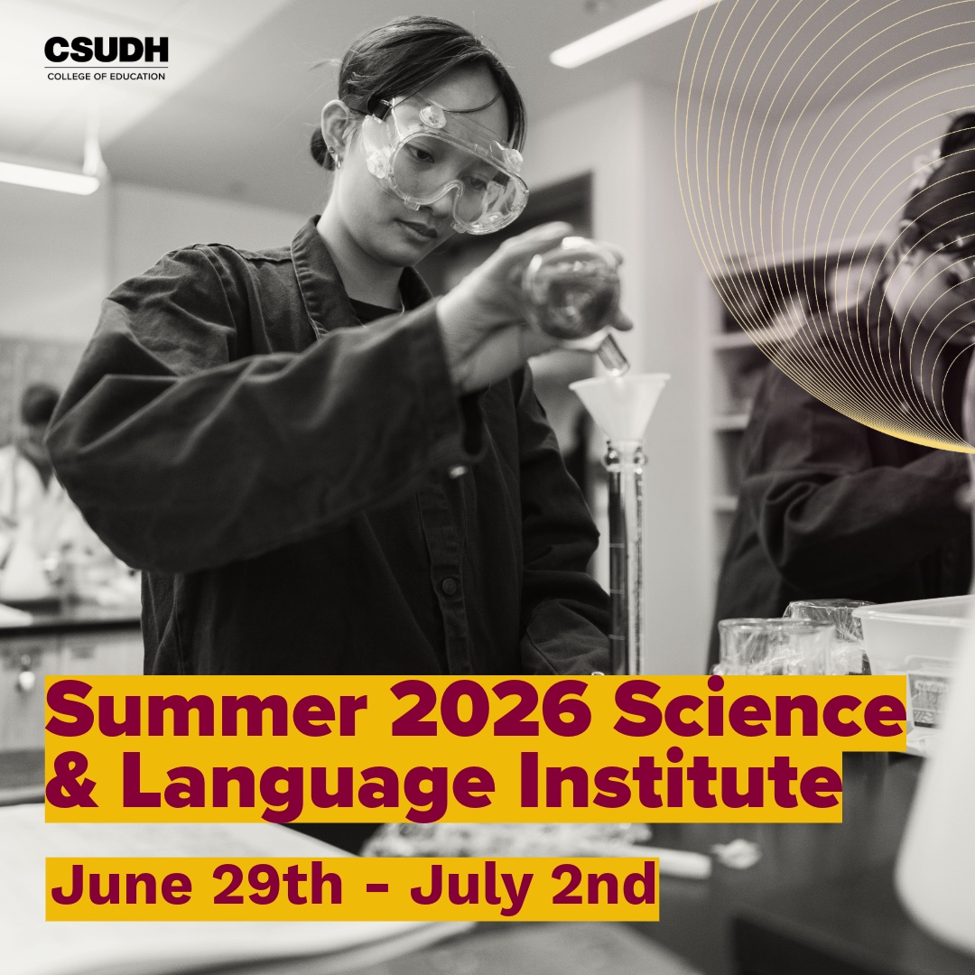 CSUDH College of Education tweet media