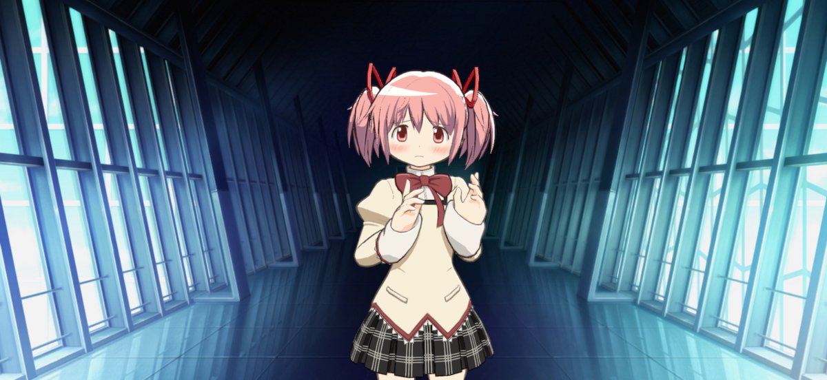 madoka_001's tweet photo. #まどドラ叛逆の物語実装 
まどかさんが円環の理に戻りかけた時の宇宙みたいな景色の渡り廊下も欲しいな https://t.co/m4qDkAfXBZ