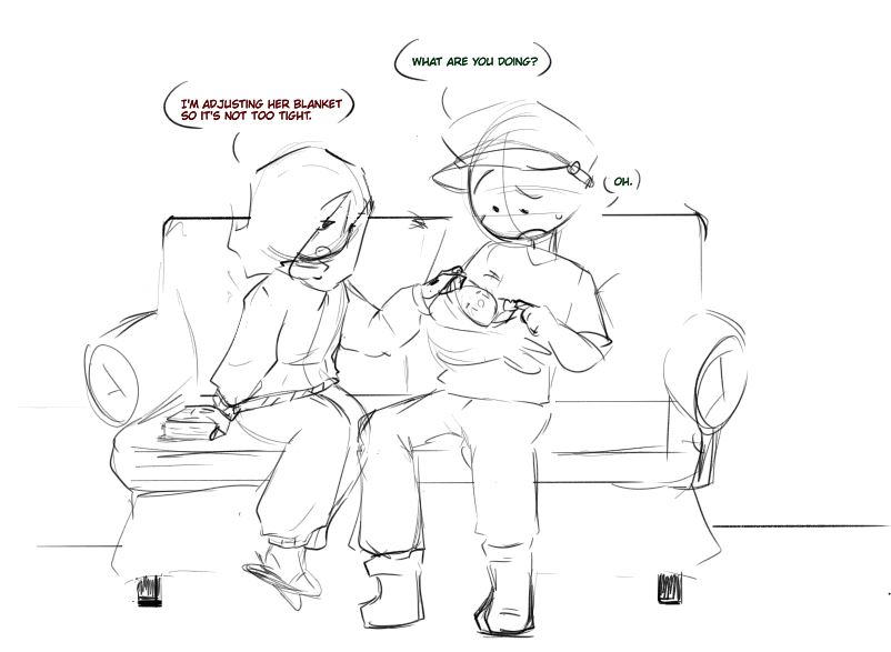 6Pumpkin_goat6's tweet photo. Well... Yesterday I was rereading one of my favorite stories, FellPoth (if you're curious you can ask me for the link 💖). I really enjoyed showing how Lotus panicked when she couldn't calm Murik down and also showing some of the family atmosphere.✨

#Fellpoth #Muriksans #MyArt https://t.co/E6YT2ZIIK2