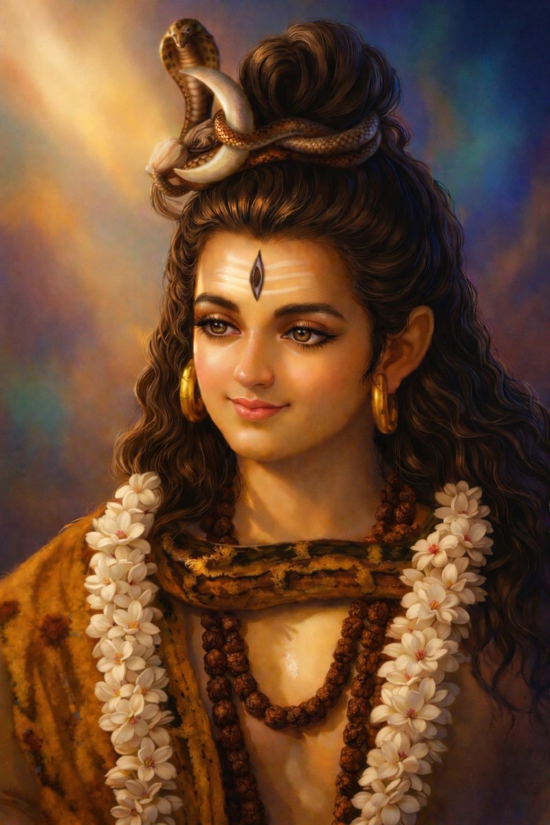 traversingkrith's tweet photo. Day 12: Grishneshwar – The Light of Compassion 🌸
🚩12 Days. 12 Jyotirlingas. 12 Sacred Lights. 🔱

A devotee is someone who is "devoid of themselves." This is the story of one such devotee who was so deeply surrendered to Shiva that she became the embodiment of compassion, even towards a sister who betrayed her in the most heart-wrenching way.

😊 Want to know more? Read on.
📍 Verul, Maharashtra.

     •The Ultimate Betrayal: Ghushma was a saintly woman who worshipped Shiva every day by crafting 101 clay Lingas. When her elder sister, Sudeha, grew consumed by jealousy, she committed the unthinkable: she mu®de®ed Ghushma’s only son and threw him into the lake where the Lingas were immersed.  

     •The Test of Faith: The next morning, the house was filled with blood and screams. But Ghushma did not break. She did not cry or seek revenge. She simply said, "He who gave him to me will protect him,"  and went to the lake to finish her daily ritual.

    😇 The Miracle of Grace: As she immersed the clay Lingas, her son miraculously walked out of the water, unharmed.
    🔱 When Shiva appeared, ready to punish the sister with His trident, Ghushma fell at His feet. 👣  She begged for her sister’s life, choosing grace over justice.

    ❤️ The Lord of Compassion: Moved by her incredible capacity to love the "unlovable," Shiva stayed back as Grishneshwar, the Lord who absorbs the "heat" of our anger and jealousy and gives us back spiritual "coolness."

    🛕 This temple, beautifully rebuilt by Rani Ahilyabai Holkar, is the traditional 12th stop.

       It reminds us that the end of all pilgrimage is not just a destination, but a heart of overflowing love.  ❤️😍

To everyone who traveled with me over these 12 days - thank you. 🙏 Thank you for walking this path with me, for your comments, your shared stories, and your energy. We may be in different places, but for these few minutes every day, we were pilgrims together. May Mahadev’s light shine on all our paths.🔱🙏

Out of these 12 days, which story touched you the most? 
Let’s celebrate the end of this Jyotirlinga Mandir-s journey in the comments below. 🙏

#MahaShivaratri
#Jyotirlinga 
🚩HarHarMahadev 🔱🙏