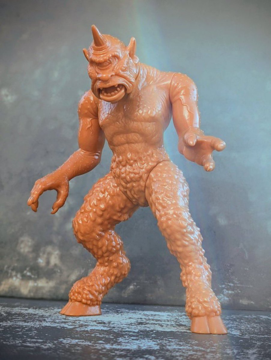 ビリケン商会のソフビキットをお買い上げの皆さまに以前お渡ししており