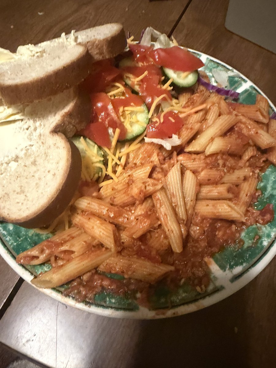 Anybody say pasta is dinner..