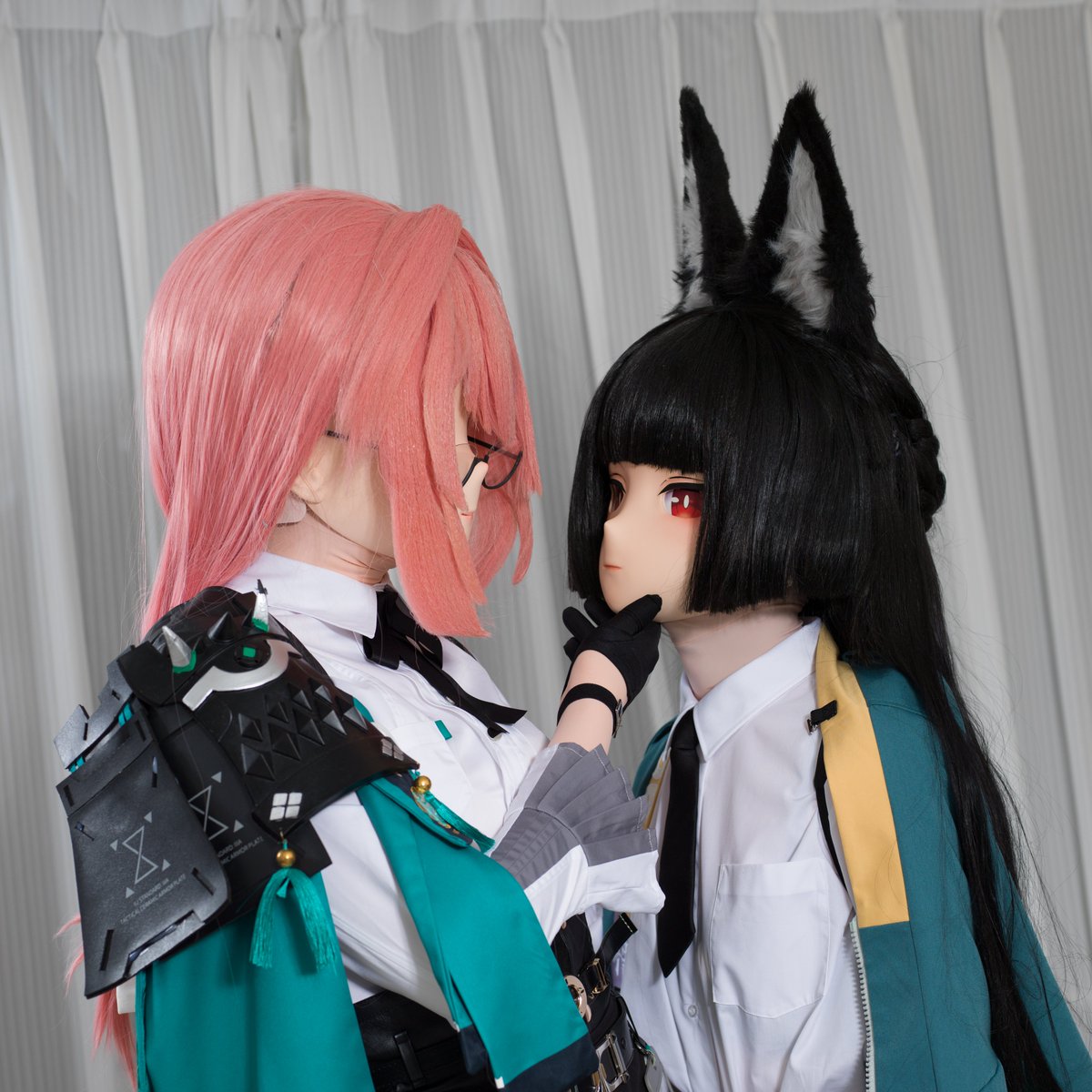 _noctoid's tweet photo. 星月相随 之 ❤❤❤
课长课长~❤
雅 @_trash_1000 
柳 我自己
📷 @GiftiazT 
#kigurumi #着ぐるみ #cosplay #cos #ZenlessZoneZero https://t.co/gtiVrh20xb