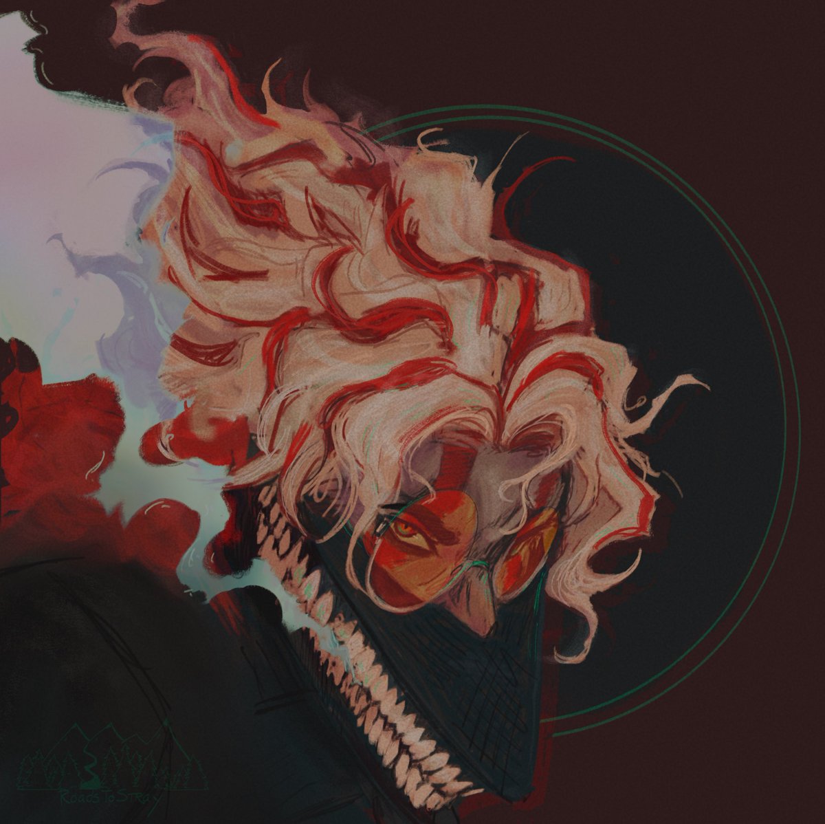 yo momo ur guard dog kinda crazy
#dandadan #okarun