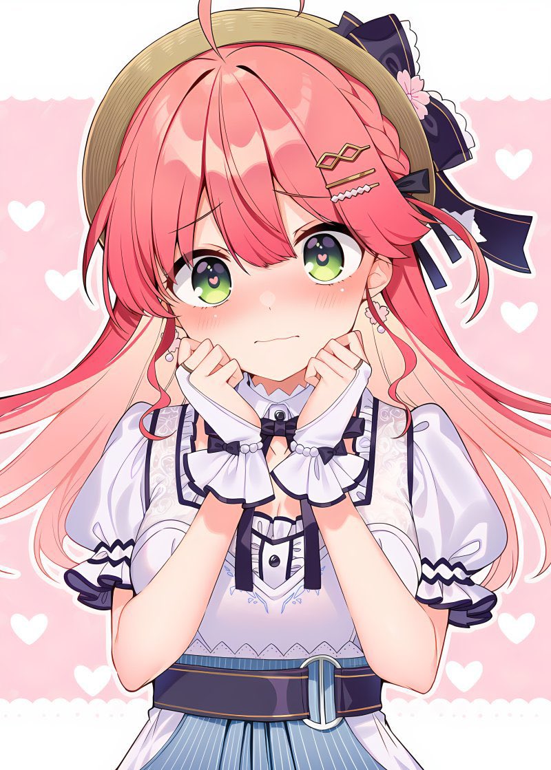 kuronekoron2's tweet photo. 🌸🌸🌸🌸🌸🌸🌸🌸
 #私はこういう絵を描いています https://t.co/Xaegturjao