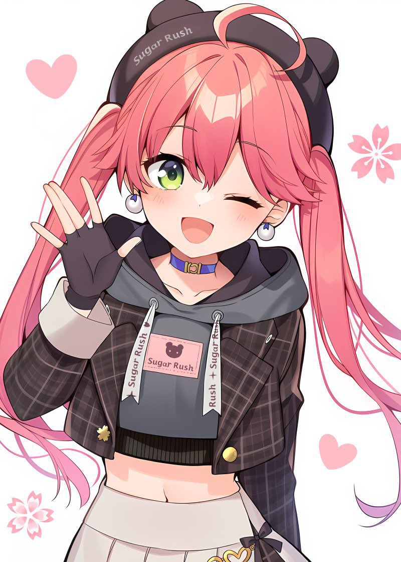 kuronekoron2's tweet photo. 🌸🌸🌸🌸🌸🌸🌸🌸
 #私はこういう絵を描いています https://t.co/Xaegturjao