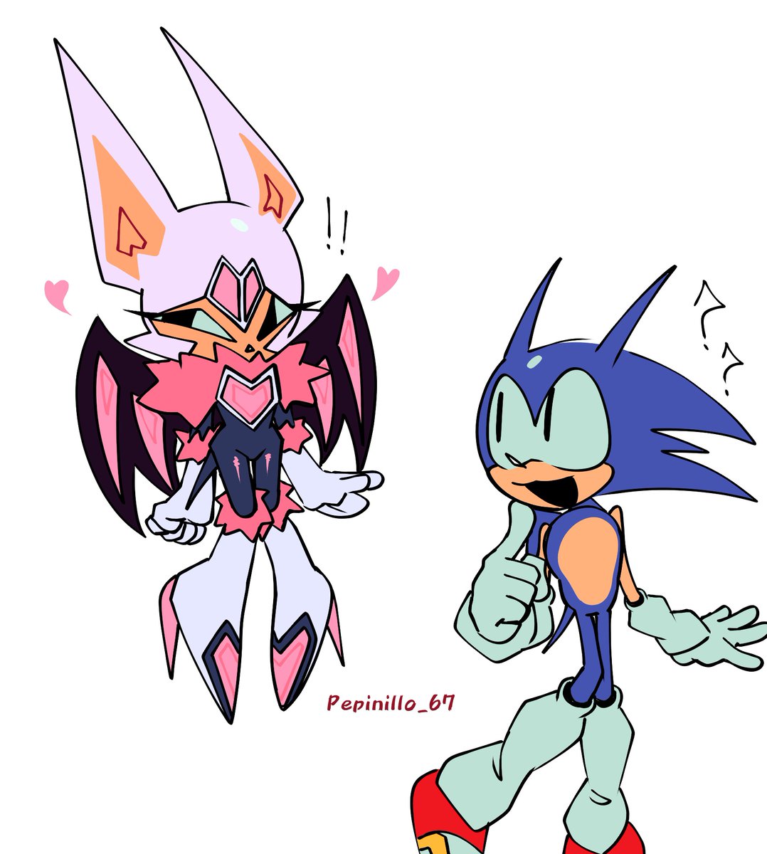 Pepinillo_67's tweet image. Who is she?! Σ(⁠･⁠o⁠･⁠;⁠)

#rewritesweep #rewritesonic