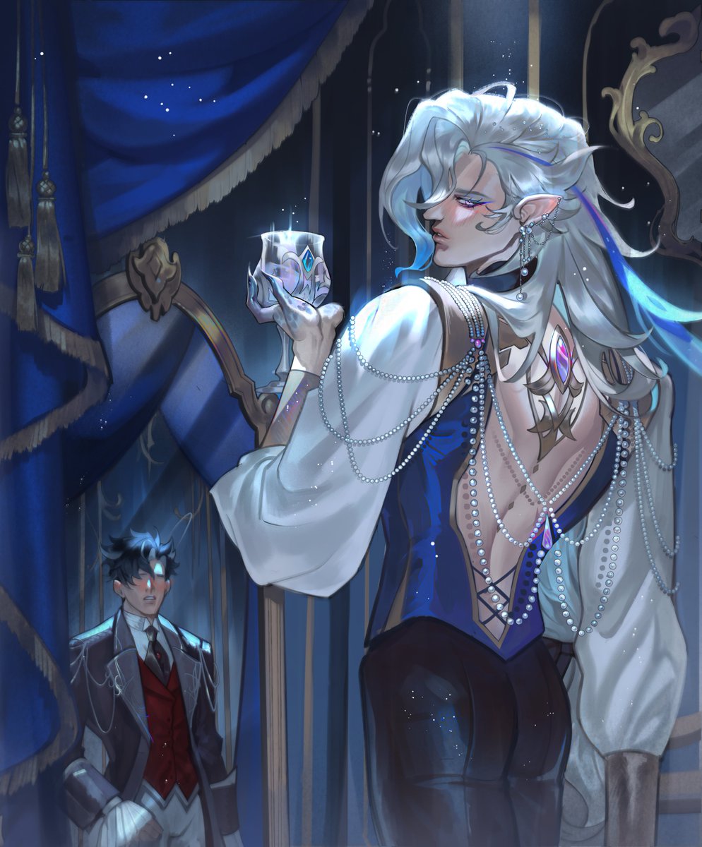 Duke Wriothesley, please come in
#wriolette #Neuvillette ⛓💧