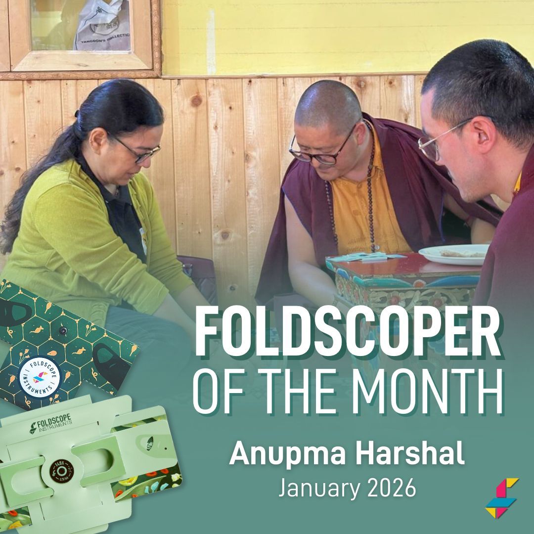 Foldscope tweet media