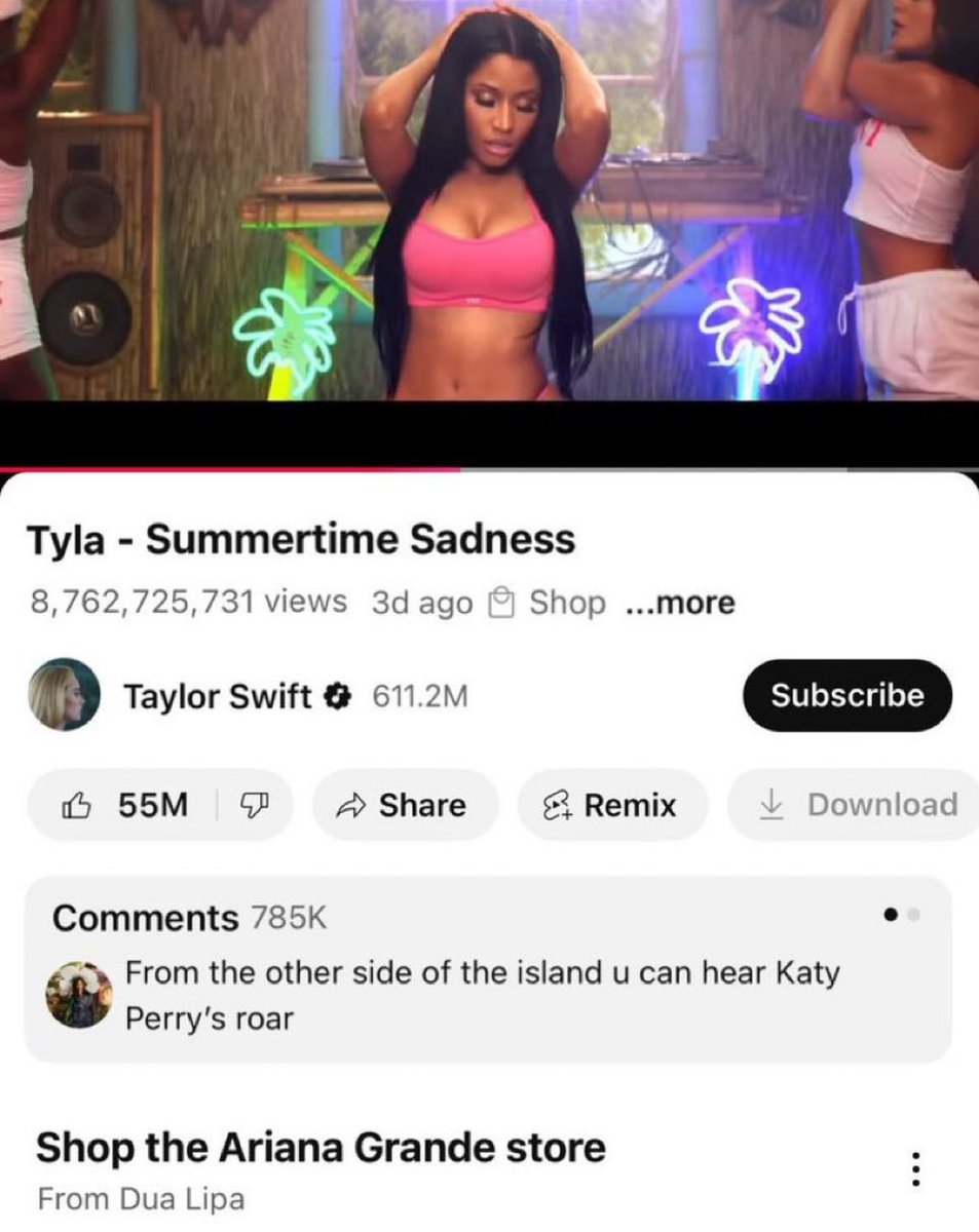 she really thought this was going to be a hit 😭