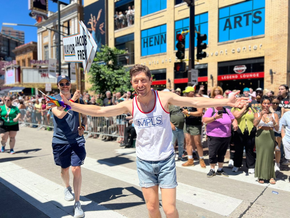 PoliticalStacy's tweet image. The most shocking thing about the revelation that the Mayor of Minneapolis Jacob Frey's wife worked for a law firm that provided legal support and lobbyist representation for Somali fraudsters is that... Jacob Frey has a wife.