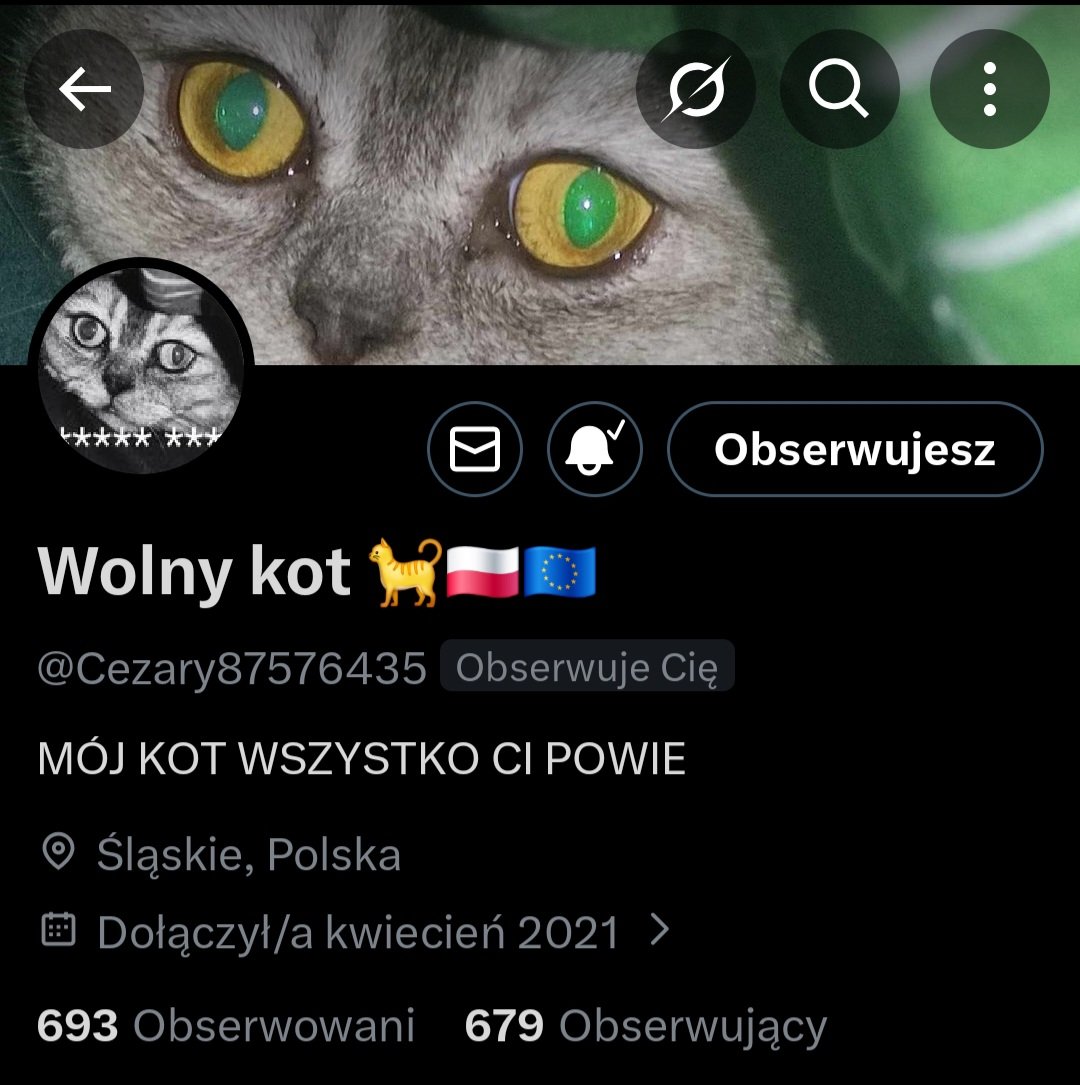 Kochani pomożecie 🫶
<a href="/Cezary87576435/">Wolny kot 🐈🇵🇱🇪🇺</a>