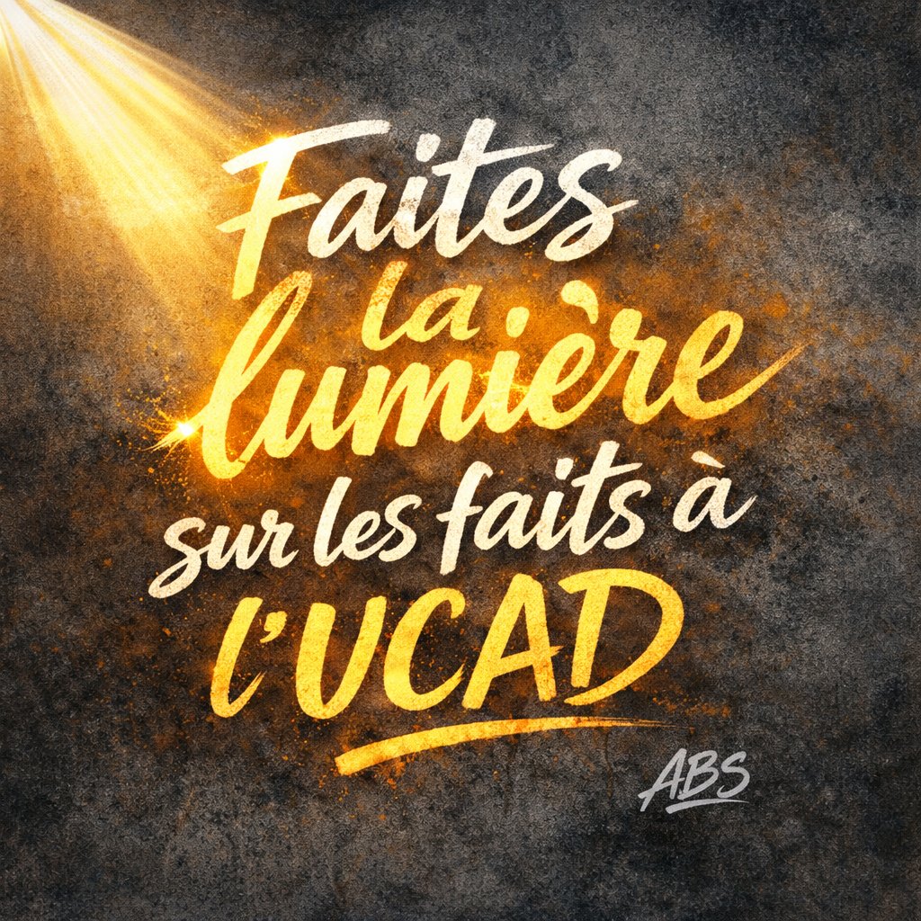 aliounebasow's tweet photo. La vérité ne doit jamais être étouffée.

Nous exigeons toute la lumière sur les faits survenus à l’UCAD. Justice, transparence et responsabilité doivent prévaloir. La mémoire des victimes et la dignité des étudiants l’exigent. https://t.co/ovLROZoesx