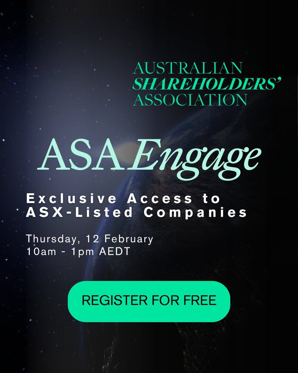 ASA | Australian Shareholders' Association tweet media