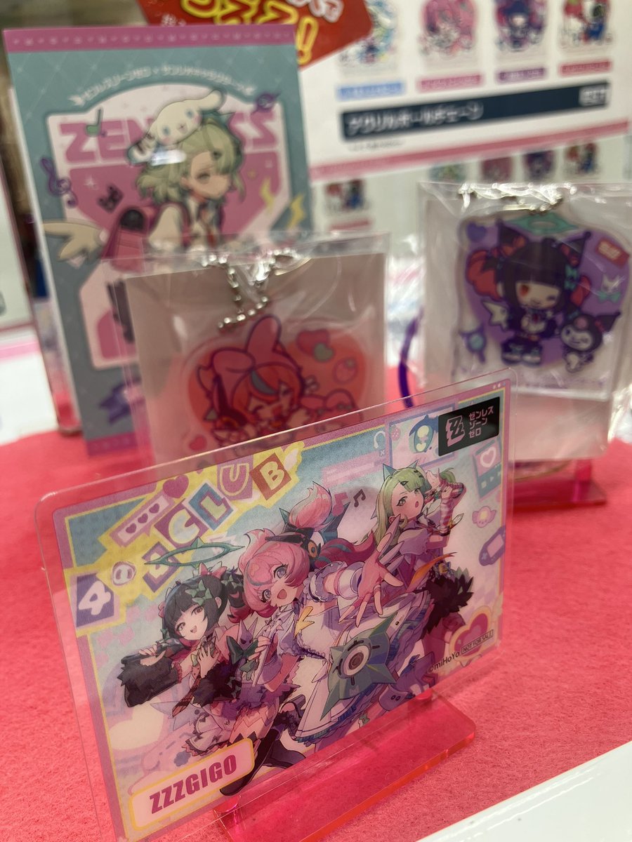 妄想エンジェル gigoコラボ まとめ売り ゼンレスゾーンゼロ×サンリオキャラクターズ」初コラボグッズが発売