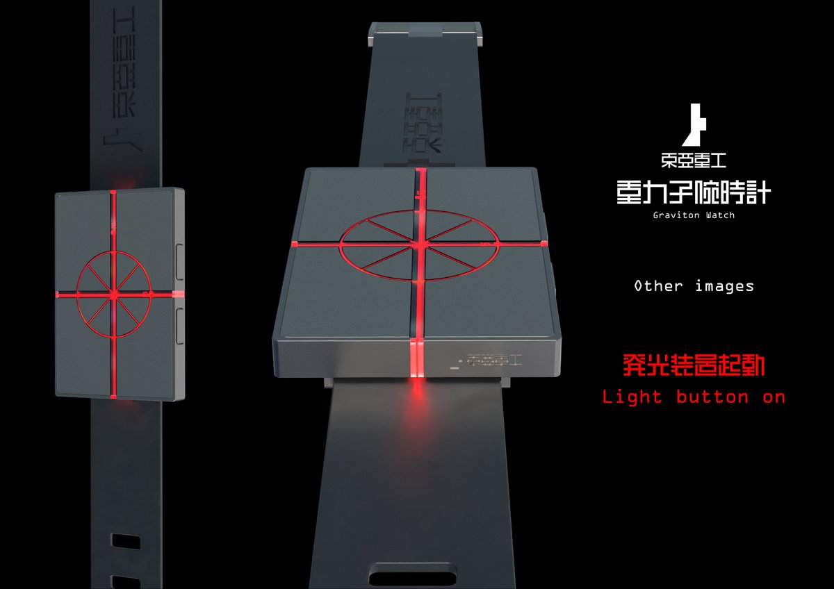 東亜重工製重力子腕時計
TOA Heavy Industries Graviton Wristwatch

■追加画像/Other images
　⇒発光装置起動/Light button on