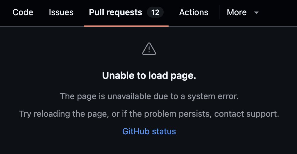 For fuck's sake, <a href="/github/">GitHub</a>.