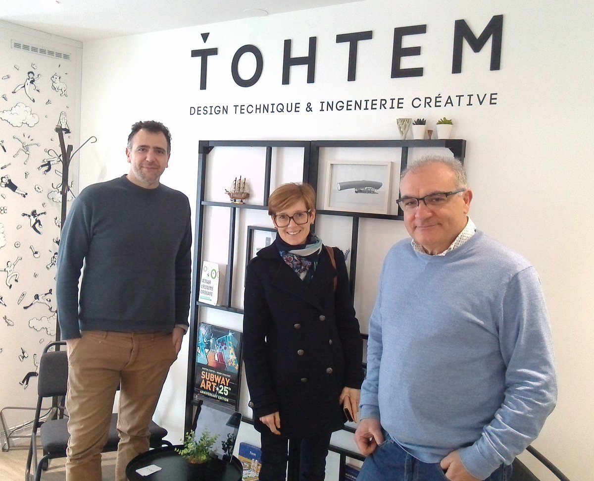 CEEVO95's tweet photo. #valdoise / #iledefrance / #Tohtem / #TohtemMaker / #Ceevo95 : Visite par le CEEVO de la société Tohtem et de sa business unit Tohtem Maker à Sannois pour explorer les synergies autour de l'innovation mécanique et du design industriel - https://t.co/RiqCW7GyyY https://t.co/KQF5x7TuZ4