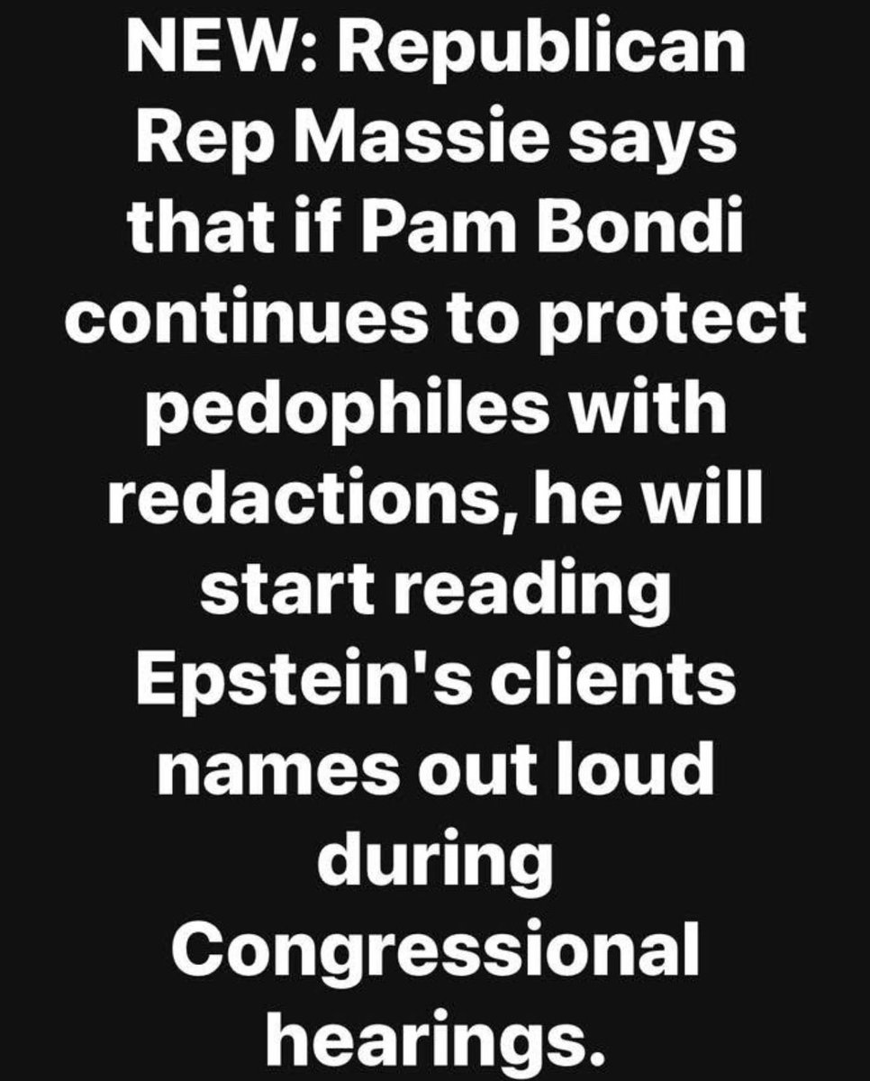 All pedophiles names need to come out and they ALL MUST FACE JUSTICE ‼️‼️