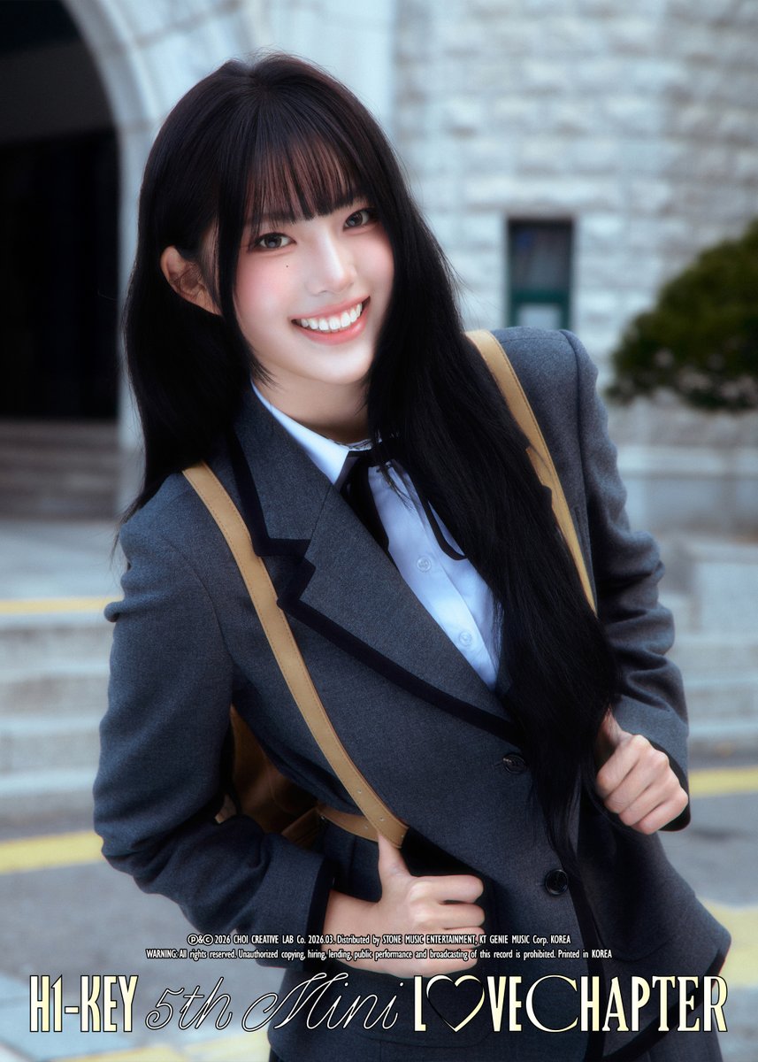 H1-KEY(하이키) 5th Mini Album 
【LOVECHAPTER】

Concept Photo: Dear. ✉️
YEL

💌 2026.03.05 6PM (KST)

#H1KEY #하이키 #ハイキー
#YEL #옐 #イェル 
#나의첫사랑에게
#LOVECHAPTER
