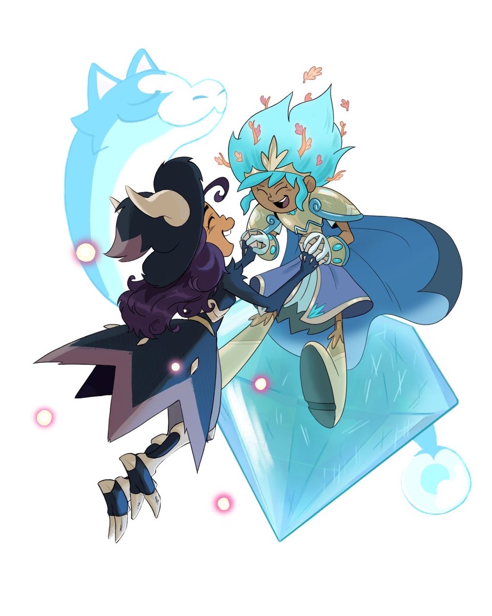 No need to imagine it for Luz and Anne when their creators did it for us 💙
Also all those chibi episodes