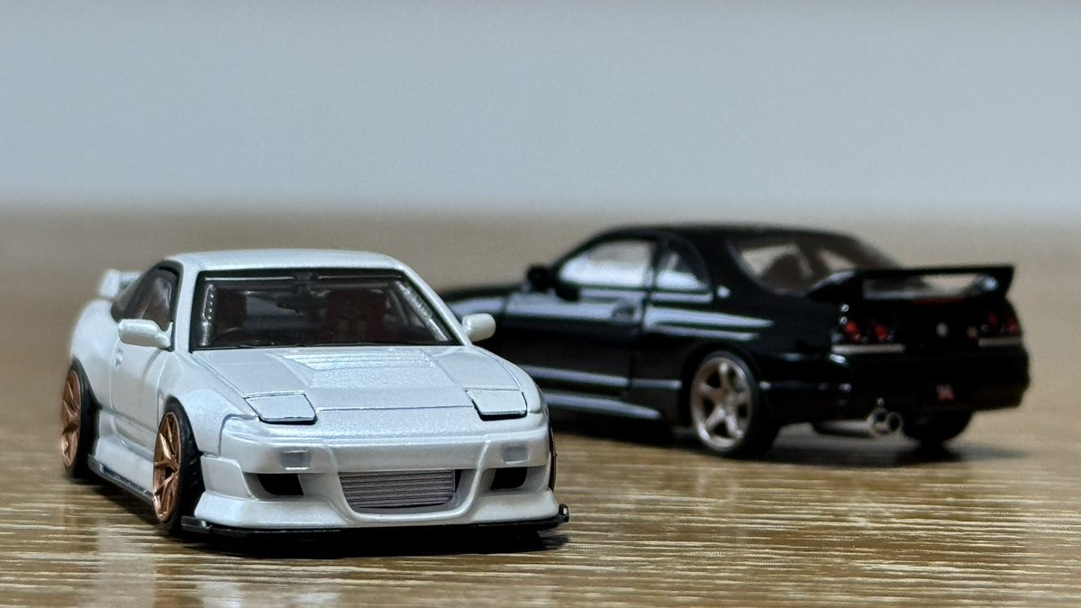 出かける前にちょっと時間があったので、microturboの180SXのホイール