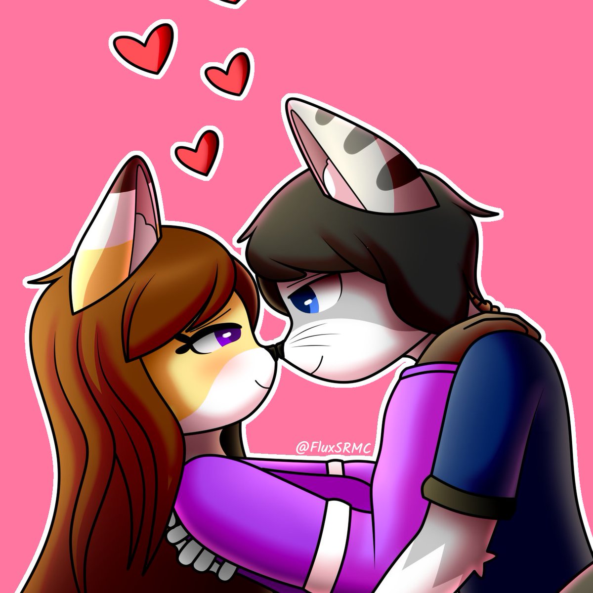 FluxSRMC's tweet photo. Los tortolitos están muy enamorados 💜💚

Te presumen su amor... 🫡 https://t.co/fo523NSpIG