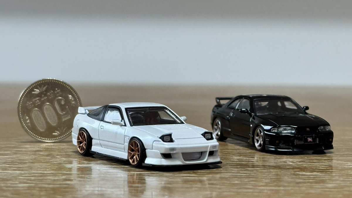 出かける前にちょっと時間があったので、microturboの180SXのホイール