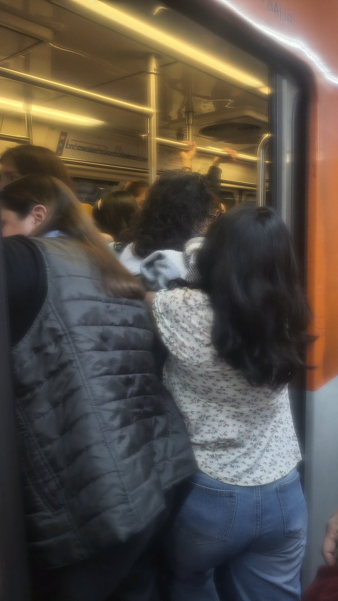 Más de 40 minutos para subir en #Polanco porquería de <a href="/MetroCDMX/">MetroCDMX</a> <a href="/ClaraBrugadaM/">Clara Brugada Molina</a> <a href="/AdrianRubalcava/">Adrián Rubalcava</a> y en #Rerfineria, no sirven las escaleras. Son una mierda todos ustedes