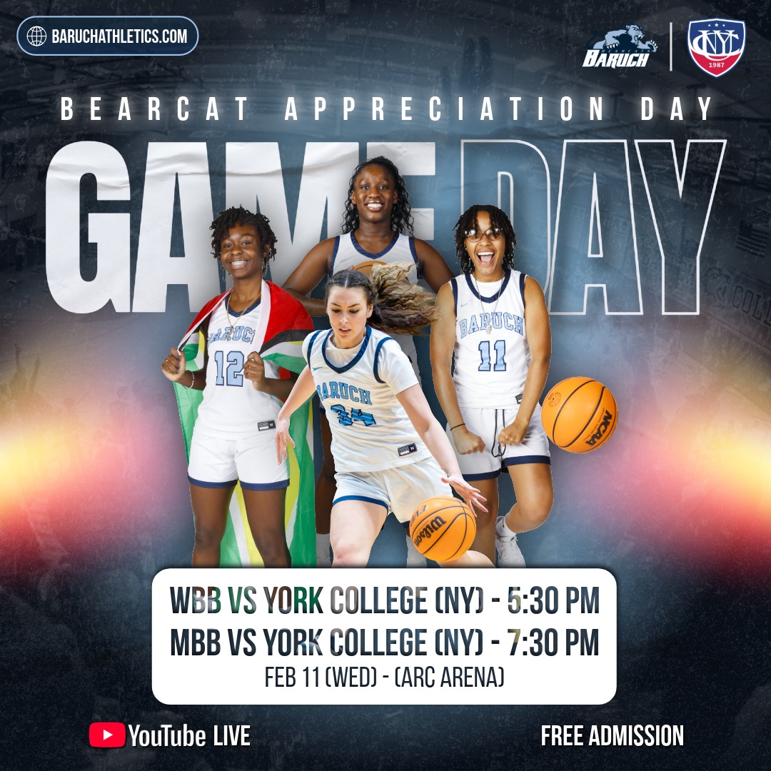 Baruch College Athletics tweet media