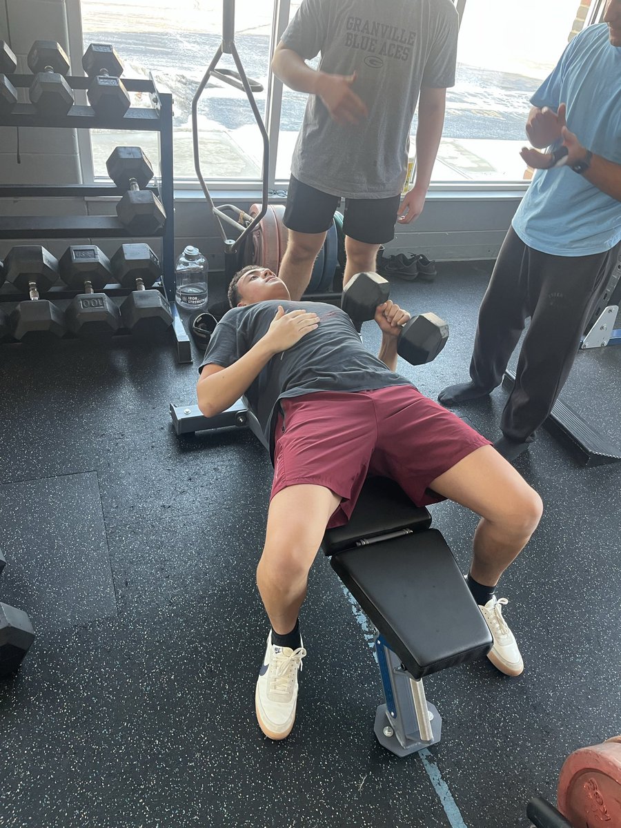 Committed to the Process of getting 1% better and building a team environment today was awesome.  Go Blue Aces!!  <a href="/coach_leff/">Dylan Leffingwell</a>
