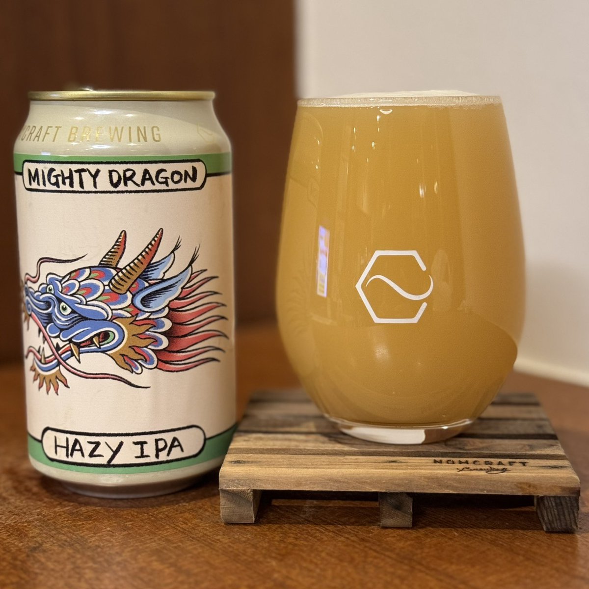 k97025's tweet photo. #craftbeer 
#NomcraftBrewing
#HazyIPA
#MightyDragon
#DrinkLocalBeer

JAPAN BREWERS CUP 2026 Hazy IPA category 6th https://t.co/VL7ONvzGxk