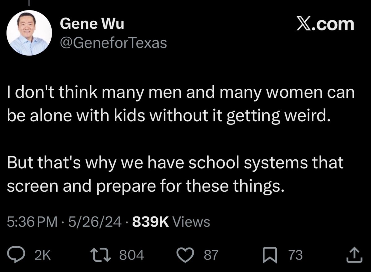 EndWokeness's tweet image. WTF did Rep. Gene Wu mean by this?
