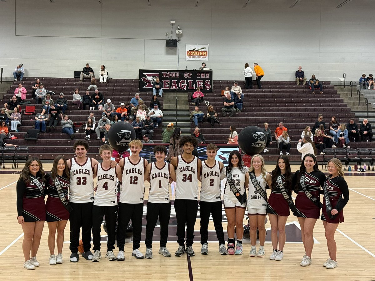 Lady eagles drop a tough one But we celebrate our Seniors tonight 
Mallory Lawyer and <a href="/MCWhitt/">M Whitt</a> 
Thank you for 4 years of dedication and hard work!
<a href="/cecil_joyce/">Cecil Joyce</a>  

Bayli Sutter 11pts
MC Whitt 8pts 
Jovie McCall 5pts
Alex Bolden 5pts
Mallory Lawyer 2pts
Amo Oliver 2pts