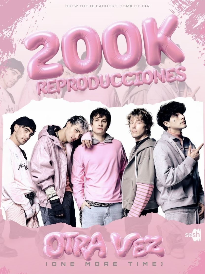 📉|| OTRA VEZ (ONE MORE TIME) By <a href="/CD9/">CD9</a>  <a href="/alannavarro/">Alan Navarro</a> <a href="/alongmusic/">ALONG</a> <a href="/JosDice/">Jos Canela</a> <a href="/bryanmouque/">Bryan Mou</a> <a href="/freddyleyva/">Freddy Leyva</a> logra los 200K reproducciones en Sesh a 5 días de su lanzamiento.