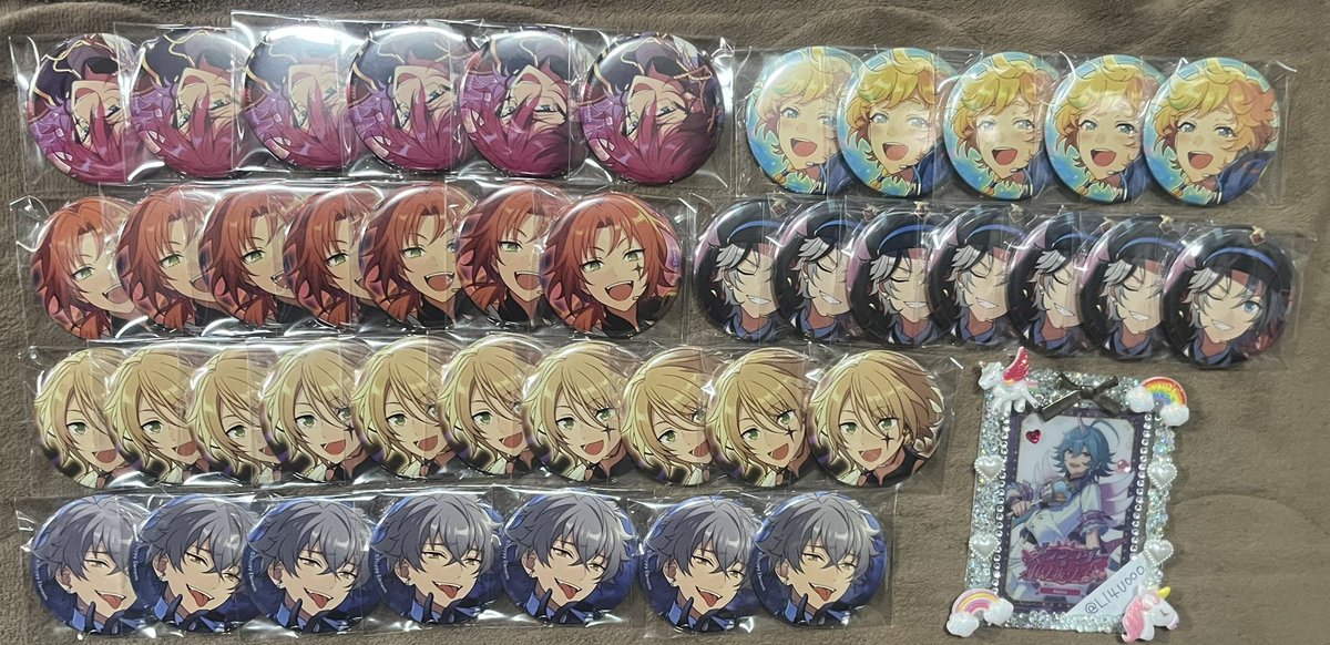 交換 譲渡】あんスタ コレクション缶バッジ 2025 Oct. -Idol Side- 缶