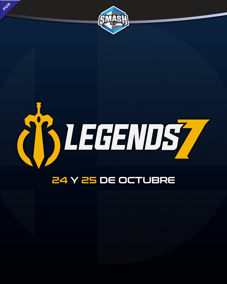 🔥 LEGENDS 7

🎮 24 Y 25 DE OCTUBRE 

⭕ GUARDA LA FECHA