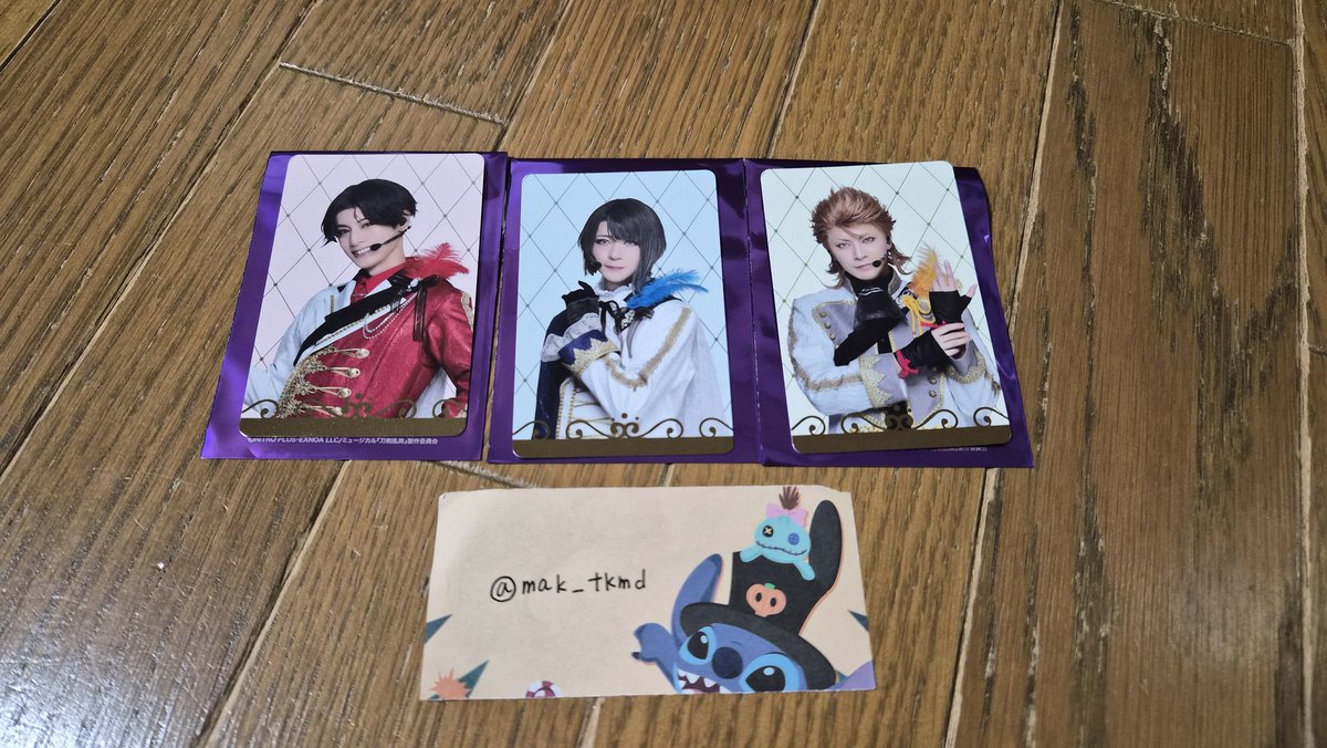 mak_tkmd's tweet photo. 【交換】刀ミュ シブツタ 目出度歌誉花舞 十周年祝賀祭 ランダムふぉとカード ランダムアクリルコースター

譲:画像1.2枚目

求:ランふぉ 南海、五月雨、清麿、山姥切長義アクリルコースター 南海、水心子、清麿、山姥切国広、山姥切長義

郵送または2/11夜半ソワレ前後
お気軽にお問い合わせください https://t.co/dCsqJWVTqF