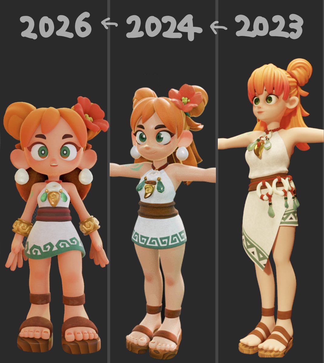 DonguriManako's tweet photo. thank you 2k likes！❤️

Model progression
Simpler

#b3d #blender https://t.co/00acRGBopF