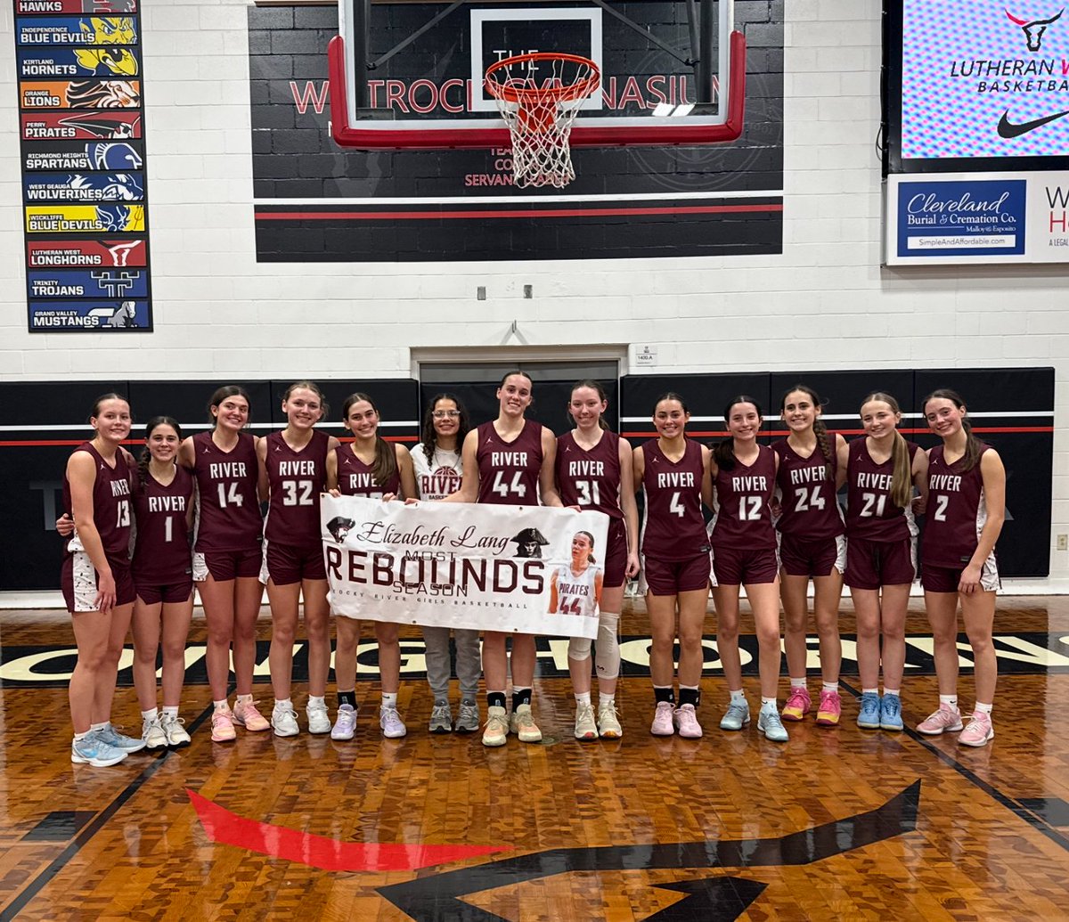 rrhsgirlsbball1's tweet photo. CONGRATULATIONS to @Elizabethjlang1 for breaking Hannah McCue (Hallal) single season rebounding record of 253 rebounds! Incredible accomplishment Elizabeth!  We are so proud of you! #togetheRR #TheBestisYetToCome #RELENTLESS @RrCitySchools https://t.co/Zpkf3PXe8r