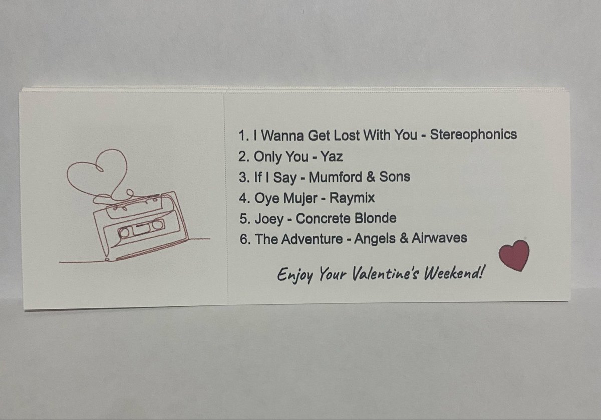 jpknights's tweet photo. My office always has a PD meeting around Valentine’s and people bring Valentine’s cards or a candy treat. I always forget. Plus I’m way past elementary. This year I remembered and did something different. #HappyValentinesDay #lovemusic #abox https://t.co/Xw1vKJPQVT