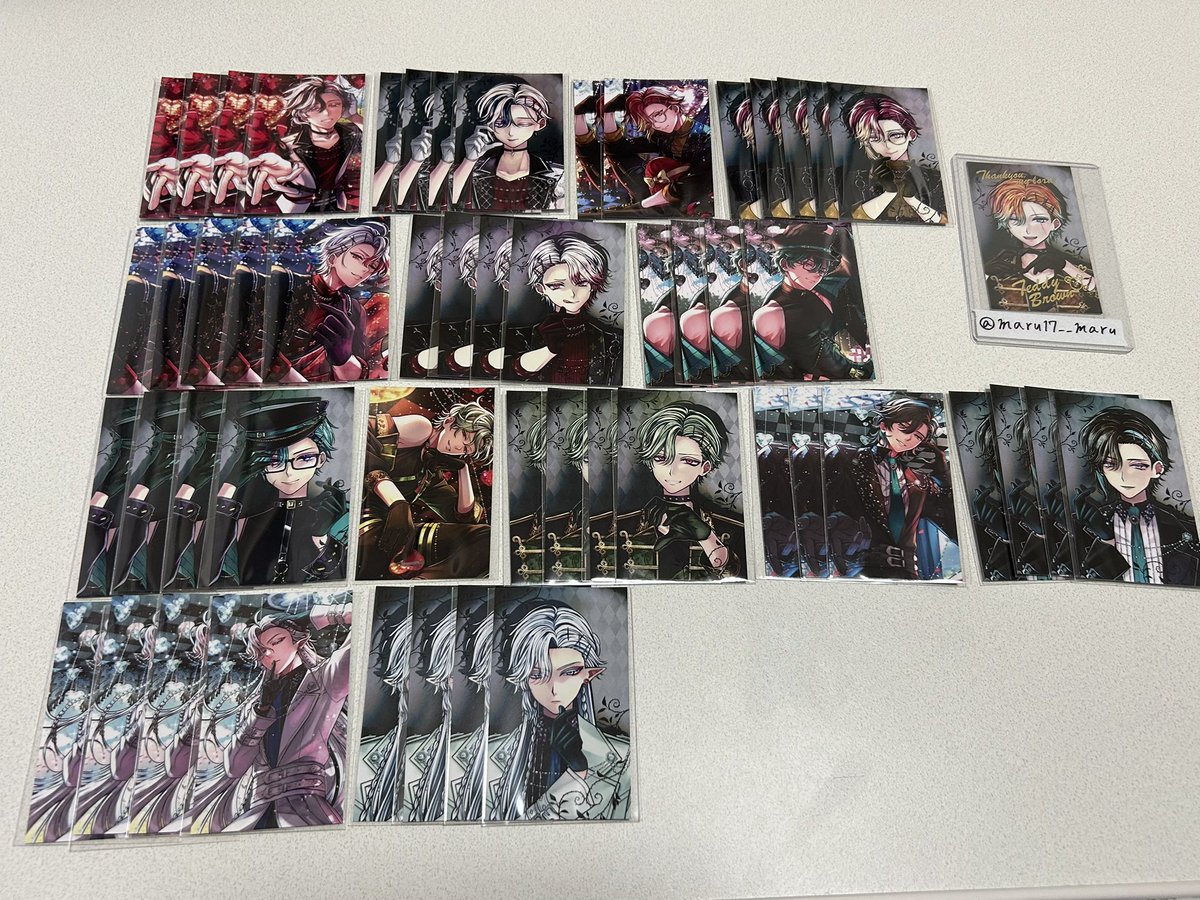 【交換】 
悪魔執事と黒い猫 あくねこ トレカ バレンタイン VD

譲)
ベリアン フェネス アモン ナック ハナマル ベレン シロ

求)
同種 テディ

まとめての交換優先
郵送 3~希望
お気軽にお声掛けよろしくお願いいたします。