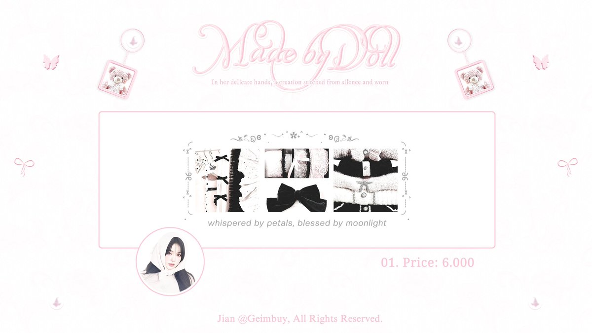 Geimbuy's tweet image. ㅤㅤ
help  repost,  thankyou!

petite  doll  colection  : 4  layout  
ready  stock   wonyoung,    price  
on  pict.  free    retext.     DM   for    
take,   ❤︎

—————   #zonauang  #zonaba  
ㅤㅤ