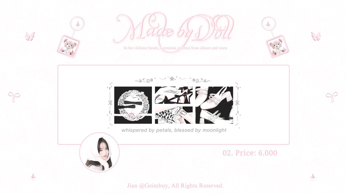 Geimbuy's tweet image. ㅤㅤ
help  repost,  thankyou!

petite  doll  colection  : 4  layout  
ready  stock   wonyoung,    price  
on  pict.  free    retext.     DM   for    
take,   ❤︎

—————   #zonauang  #zonaba  
ㅤㅤ