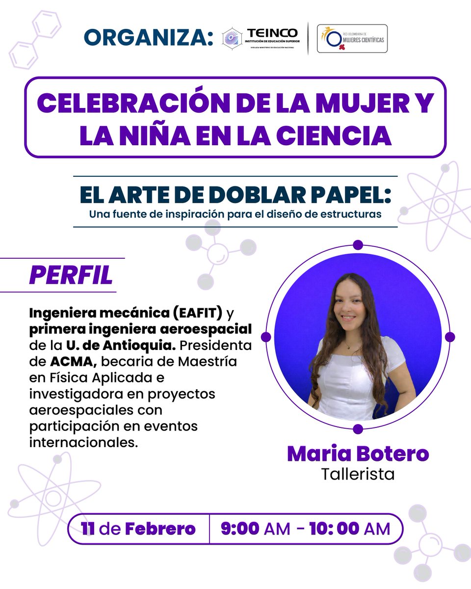 Red Colombiana de Mujeres Científicas tweet media