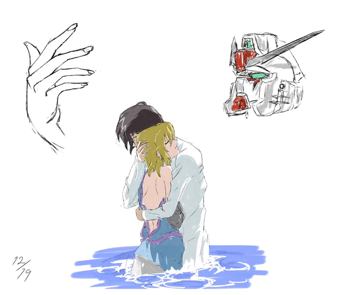 練習絵も含めて #私はこういう絵を描いています